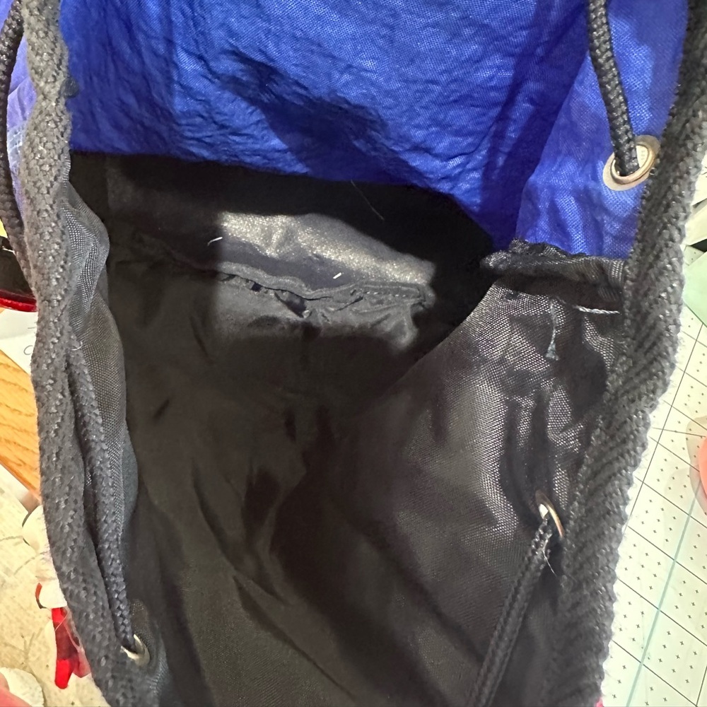 Vintage Kipling Safety Small Blue Backpack - Exce… - image 5